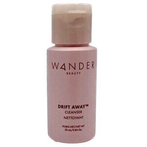 Wander Beauty Drift Away Cleanser Coconut Based Gel to Foam Formula 0.84oz 25mL